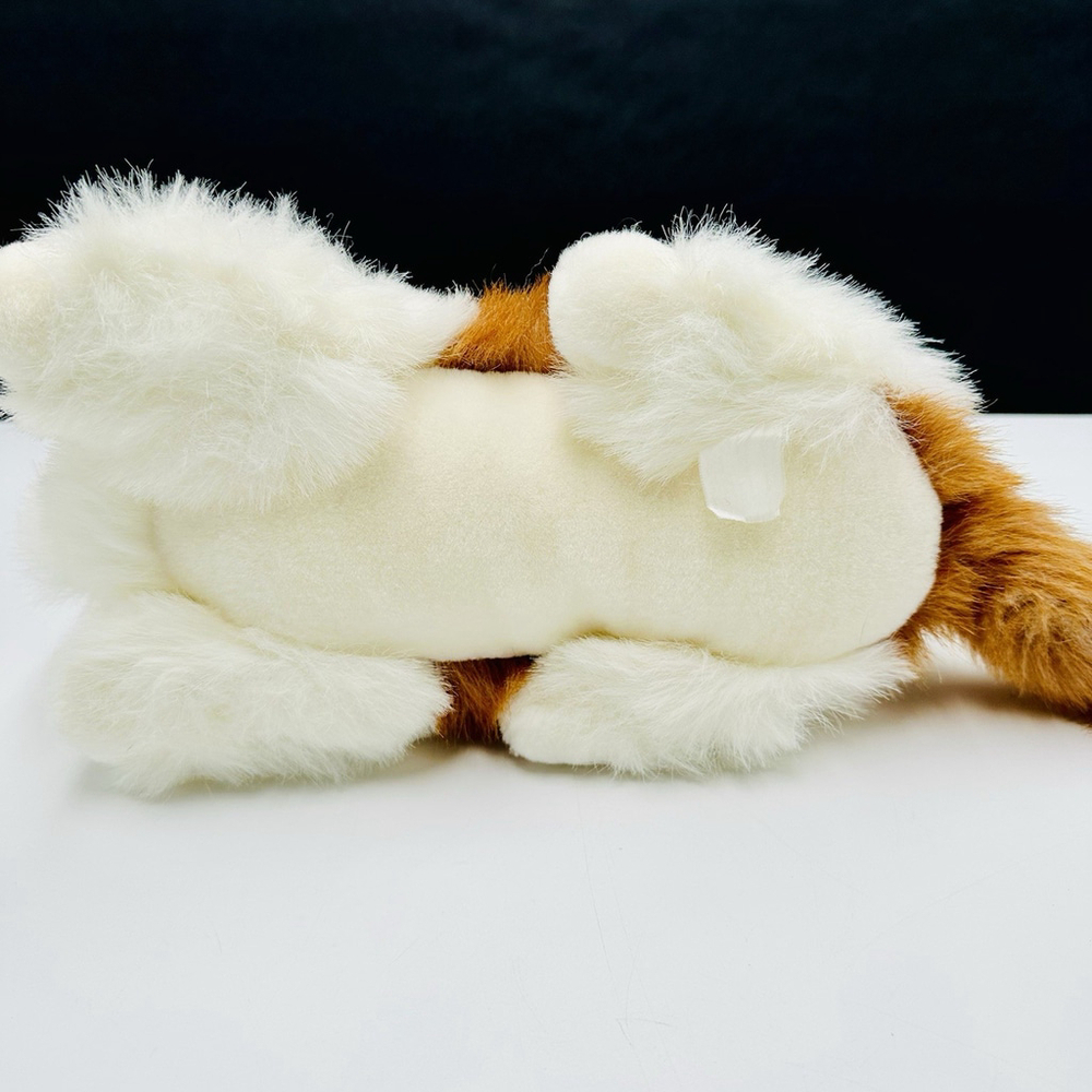 1990 Calico Cat Realistic Plush 11” Commonwealth Stuffed Animal Kitty Blue Eyes - Picture 6 of 7